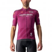 2021 Fietskleding Giro d'Italia Fuchsia Korte Mouwen en Koersbroek