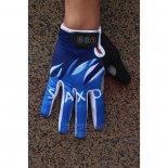 2020 Saxo Handschoenen Met Lange Vingers Cycling Blauw