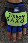2016 Saxo Bank Tinkoff Handschoenen Cycling Blauw