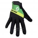 2020 Scott Handschoenen Met Lange Vingers Cycling Zwart Groen