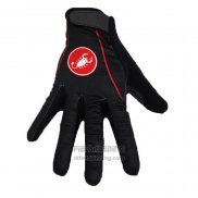 2020 Castelli Handschoenen Met Lange Vingers Cycling Zwart Rood