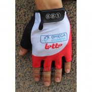 2020 Omega Pharma Lotto Handschoenen Cycling Wit Rood
