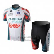 2010 Fietskleding Omega Pharma Lotto Kampioen Italie Korte Mouwen en Koersbroek