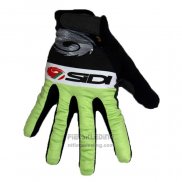 2020 SIDI Handschoenen Met Lange Vingers Cycling Zwart Groen