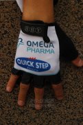 2012 Quick Step Handschoenen Cycling Wit en Zwart