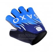 2012 Saxo Bank Handschoenen Cycling Blauw