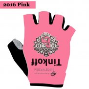 2016 Saxo Bank Tinkoff Handschoenen Cycling Roze