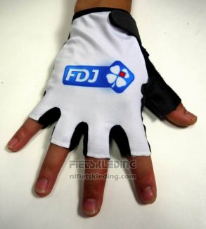 2015 FDJ Handschoenen Cycling Wit