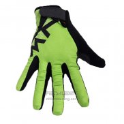 2020 Nalini Handschoenen Met Lange Vingers Cycling Groen Zwart