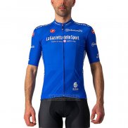 2021 Fietskleding Giro d'Italia Blauw Korte Mouwen en Koersbroek