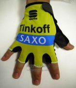 2015 Saxo Bank Tinkoff Handschoenen Cycling Geel