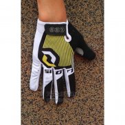2020 Scott Handschoenen Met Lange Vingers Cycling Wit Zwart Geel