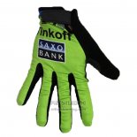 2020 Tinkoff Saxo Bank Handschoenen Met Lange Vingers Cycling Groen Zwart