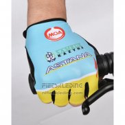 2014 Astana Handschoenen Cycling Blauw