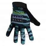 2020 Saxo Bank Handschoenen Met Lange Vingers Cycling Camouflage