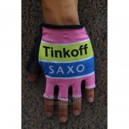 2020 Tinkoff Saxo Handschoenen Cycling Roze