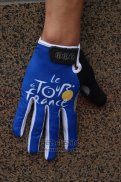 Tour DE France Handschoenen Met Lange Vingers Cycling Blauw