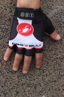 2015 Castelli Handschoenen Cycling Rood en Wit