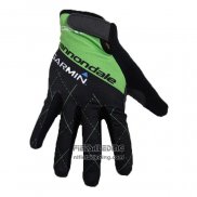 2020 Cannondale Garmin Handschoenen Met Lange Vingers Cycling Zwart Groen