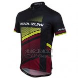 2016 Fietskleding Pearl Izumi Zwart en Rood Korte Mouwen en Koersbroek