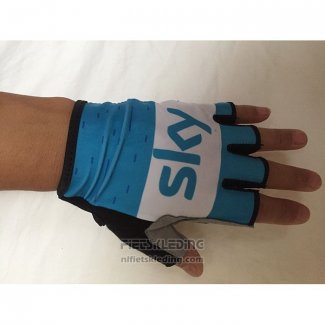 2020 Sky Handschoenen Cycling Wit Blauw