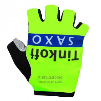 2016 Saxo Bank Tinkoff Handschoenen Cycling Groen