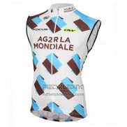 2016 Windvest Ag2rla Wit en Blauw