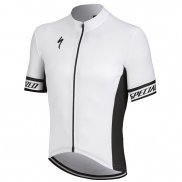 2018 Fietskleding Specialized Wit Zwart Korte Mouwen en Koersbroek