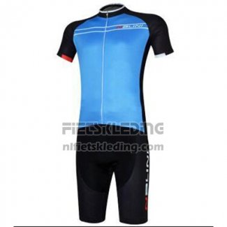 2017 Fietskleding Nalini Blauw Korte Mouwen en Koersbroek