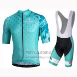 2019 Fietskleding Bianchi Mtx Groen Korte Mouwen en Koersbroek