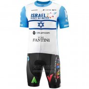 2020 Fietskleding Israel Cycling Academy Kampioen Israele Korte Mouwen en Koersbroek