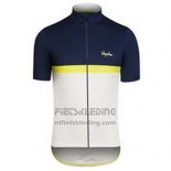 2016 Fietskleding Rapha Blauw en Wit Korte Mouwen en Koersbroek