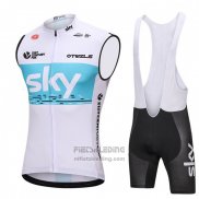 2018 Windvest Sky Wit en Blauw