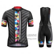 2016 Fietskleding Trek Bontrager Zwart en Rood Korte Mouwen en Koersbroek