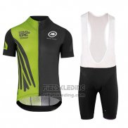 2018 Fietskleding Assos SS.Capeepicxc Groen Korte Mouwen en Koersbroek