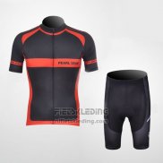 2011 Fietskleding Pearl Izumi Zwart en Rood Korte Mouwen en Koersbroek