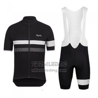 2015 Fietskleding Rapha Zwart en Wit Korte Mouwen en Koersbroek