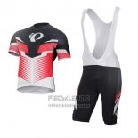 2017 Fietskleding Pearl Izumi Wit en Rood Korte Mouwen en Koersbroek