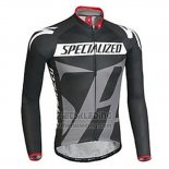 2016 Fietskleding Specialized Ml Zwart en Grijs Lange Mouwen en Koersbroek