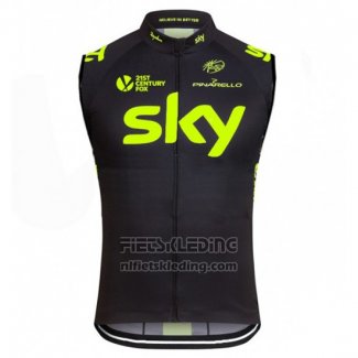 2016 Windvest Sky Zwart en Groen