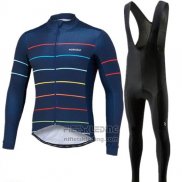 2018 Fietskleding Morvelo Diep Blauw Korte Mouwen en Koersbroek