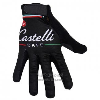 2020 Castelli Handschoenen Met Lange Vingers Cycling Zwart