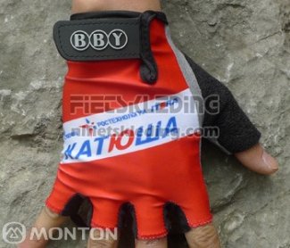 2011 Katusha Handschoenen Cycling Rood