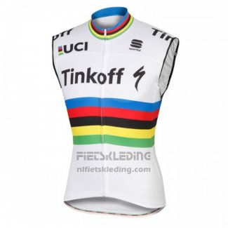 2016 Windvest Tinkoff Wit en Rood