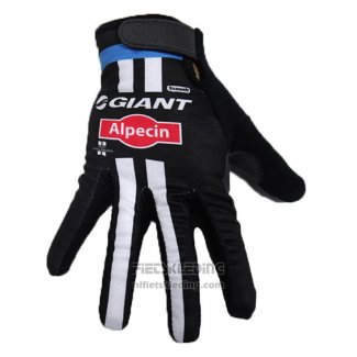 2020 Giant Alpecin Handschoenen Met Lange Vingers Cycling Grijs