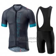 2019 Fietskleding Castelli Climber's 2.0 Zwart Roze Korte Mouwen en Koersbroek