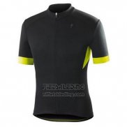 2016 Fietskleding Specialized Helder Zwart Korte Mouwen en Koersbroek