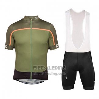 2018 Fietskleding POC Essential Road Block Camouflage Korte Mouwen en Koersbroek