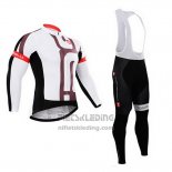 2015 Fietskleding Castelli Wit Fuchsia Lange Mouwen en Koersbroek