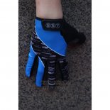 2020 Livestrong Handschoenen Met Lange Vingers Cycling Blauw Zwart